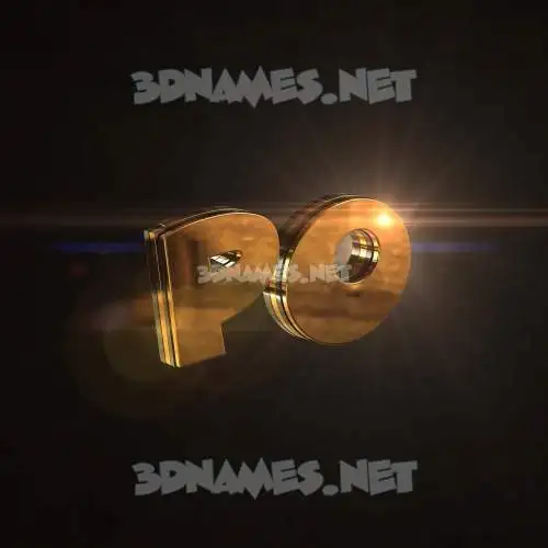 po in Golden Sparkle style - 3D name wallpaper po in Golden Sparkle style - 3D name wallpaper