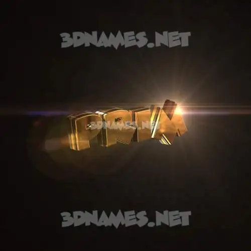 prim in Golden Sparkle style - 3D name wallpaper prim in Golden Sparkle style - 3D name wallpaper