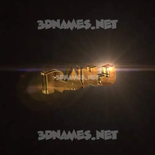 ranj in Golden Sparkle style - 3D name wallpaper ranj in Golden Sparkle style - 3D name wallpaper