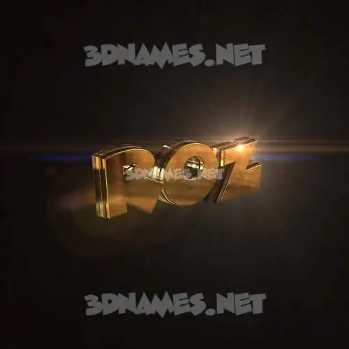 roz in Golden Sparkle style - 3D name wallpaper