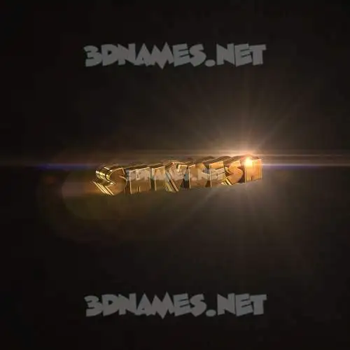 shivkesh in Golden Sparkle style - 3D name wallpaper shivkesh in Golden Sparkle style - 3D name wallpaper