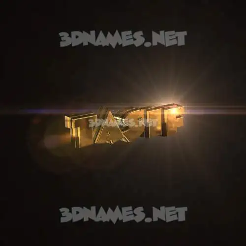 tasif in Golden Sparkle style - 3D name wallpaper tasif in Golden Sparkle style - 3D name wallpaper