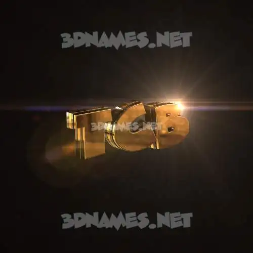 tcb in Golden Sparkle style - 3D name wallpaper tcb in Golden Sparkle style - 3D name wallpaper