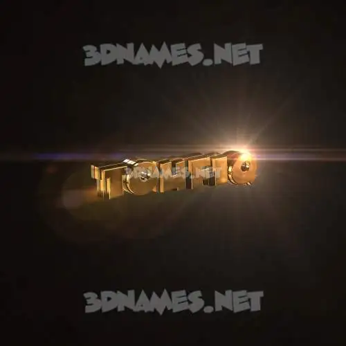 toufiq in Golden Sparkle style - 3D name wallpaper toufiq in Golden Sparkle style - 3D name wallpaper