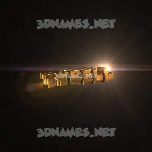 tyrell in Golden Sparkle style - 3D name wallpaper tyrell in Golden Sparkle style - 3D name wallpaper