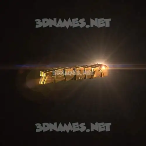 zedrizy in Golden Sparkle style - 3D name wallpaper zedrizy in Golden Sparkle style - 3D name wallpaper