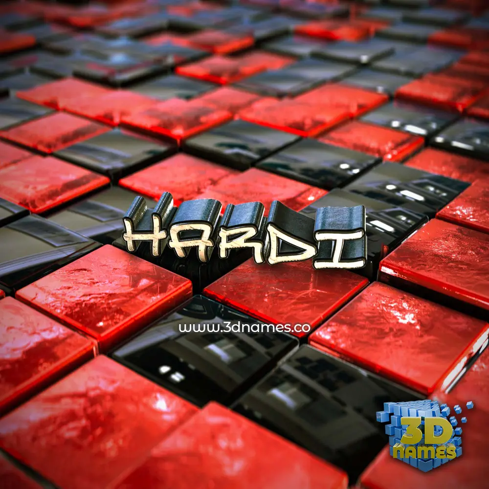 hardi in Red Checkered style - 3D name wallpaper hardi in Red Checkered style - 3D name wallpaper