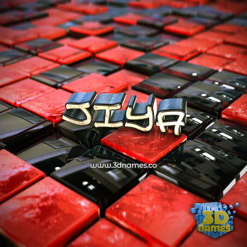 jiya in Red Checkered style - 3D name wallpaper jiya in Red Checkered style - 3D name wallpaper