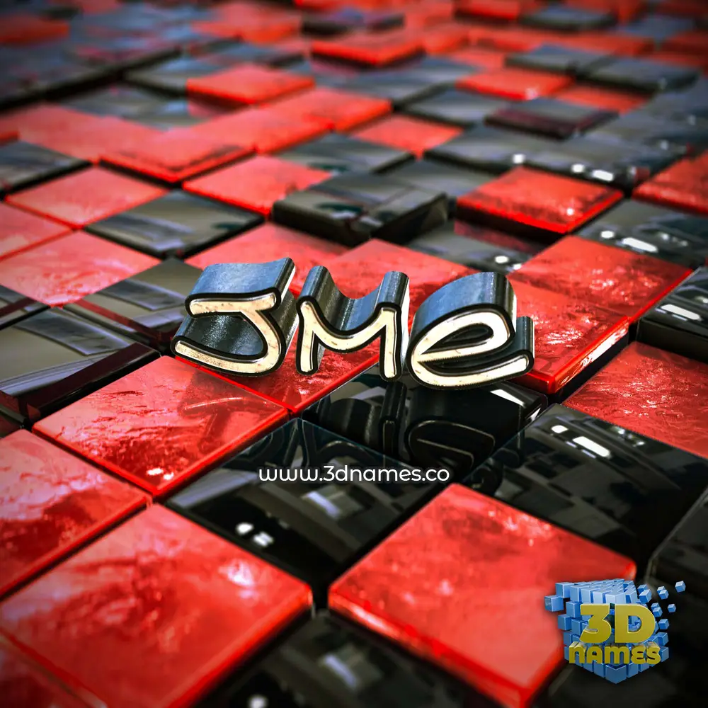 jme in Red Checkered style - 3D name wallpaper jme in Red Checkered style - 3D name wallpaper