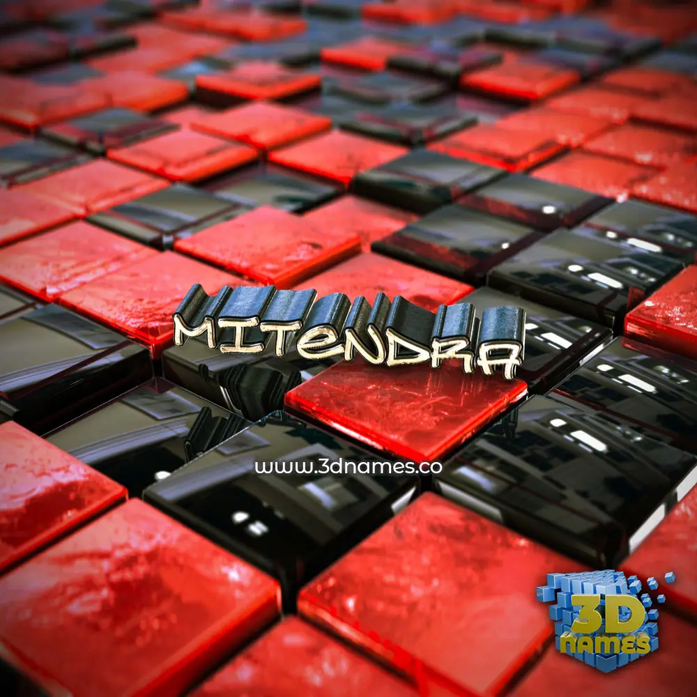 mitendra in Red Checkered style - 3D name wallpaper mitendra in Red Checkered style - 3D name wallpaper