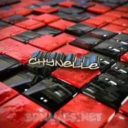 chynelle in Red Checkered style - 3D name wallpaper