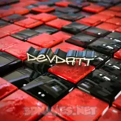 devdatt in Red Checkered style - 3D name wallpaper