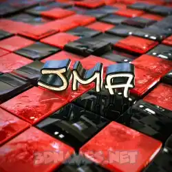 jma in Red Checkered style - 3D name wallpaper