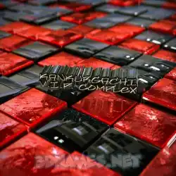 kankurgachi v.i.p. complex in Red Checkered style - 3D name wallpaper