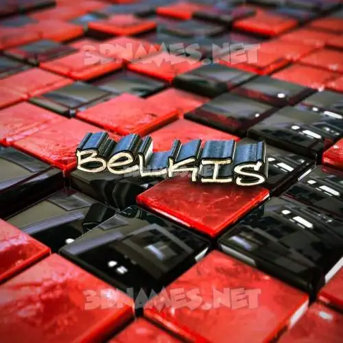 belkis in Red Checkered style - 3D name wallpaper belkis in Red Checkered style - 3D name wallpaper