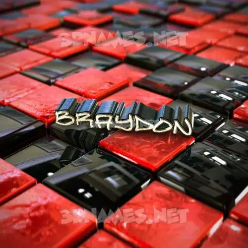 braydon in Red Checkered style - 3D name wallpaper braydon in Red Checkered style - 3D name wallpaper