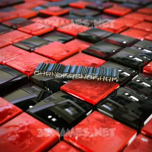 chandrashekhar in Red Checkered style - 3D name wallpaper chandrashekhar in Red Checkered style - 3D name wallpaper