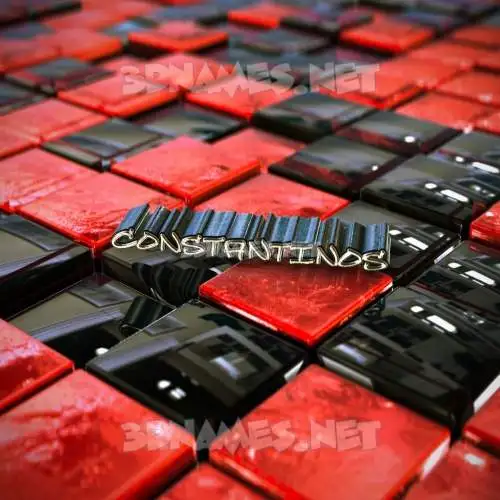 constantinos in Red Checkered style - 3D name wallpaper constantinos in Red Checkered style - 3D name wallpaper