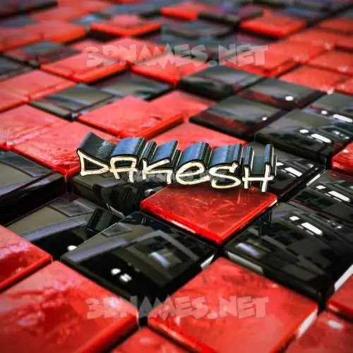 dakesh in Red Checkered style - 3D name wallpaper dakesh in Red Checkered style - 3D name wallpaper