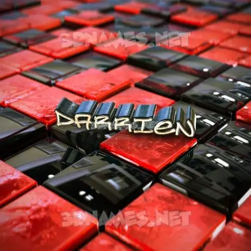 darrien in Red Checkered style - 3D name wallpaper darrien in Red Checkered style - 3D name wallpaper