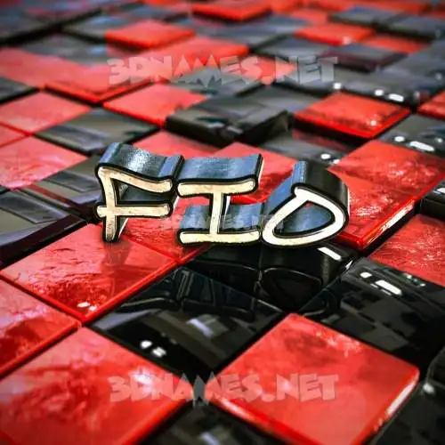 fio in Red Checkered style - 3D name wallpaper fio in Red Checkered style - 3D name wallpaper
