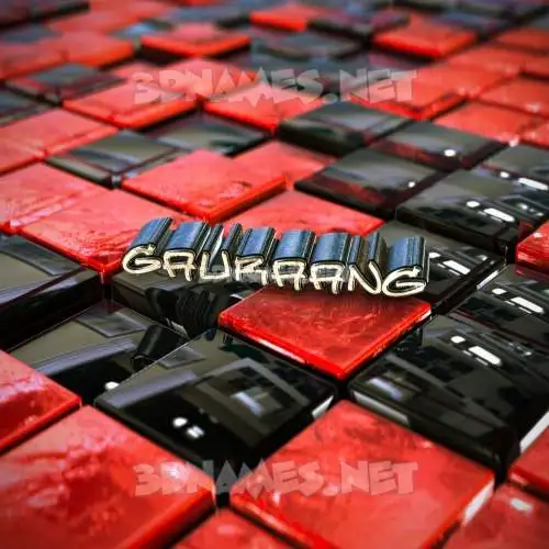 gauraang in Red Checkered style - 3D name wallpaper gauraang in Red Checkered style - 3D name wallpaper