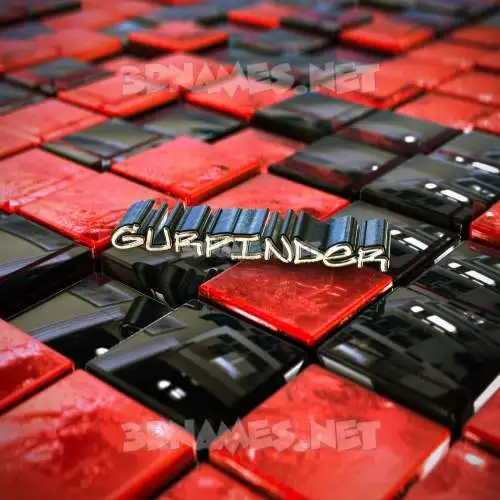 gurpinder in Red Checkered style - 3D name wallpaper gurpinder in Red Checkered style - 3D name wallpaper