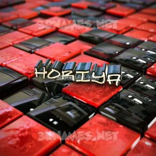 horiya in Red Checkered style - 3D name wallpaper horiya in Red Checkered style - 3D name wallpaper