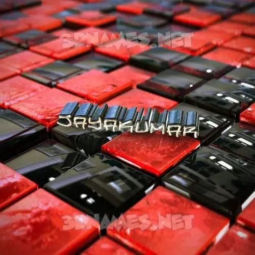 jayakumar in Red Checkered style - 3D name wallpaper jayakumar in Red Checkered style - 3D name wallpaper