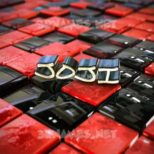 joji in Red Checkered style - 3D name wallpaper joji in Red Checkered style - 3D name wallpaper