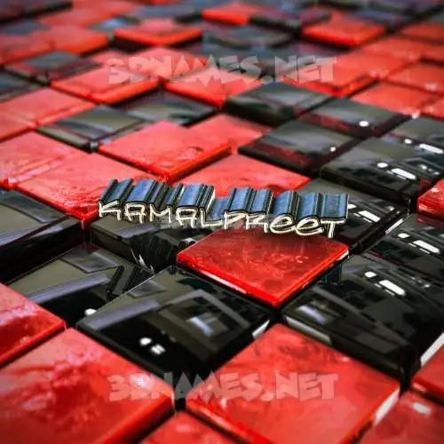 kamalpreet in Red Checkered style - 3D name wallpaper kamalpreet in Red Checkered style - 3D name wallpaper
