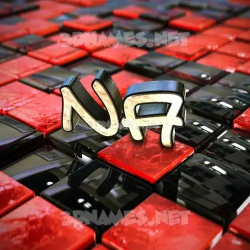 na in Red Checkered style - 3D name wallpaper na in Red Checkered style - 3D name wallpaper