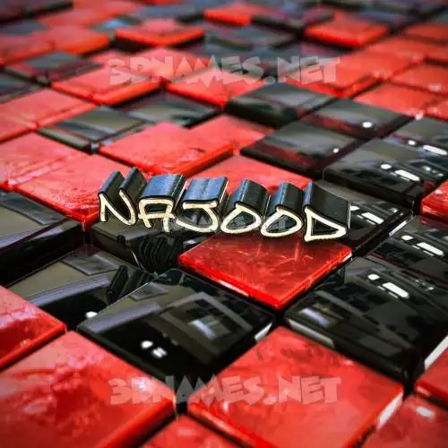 najood in Red Checkered style - 3D name wallpaper najood in Red Checkered style - 3D name wallpaper