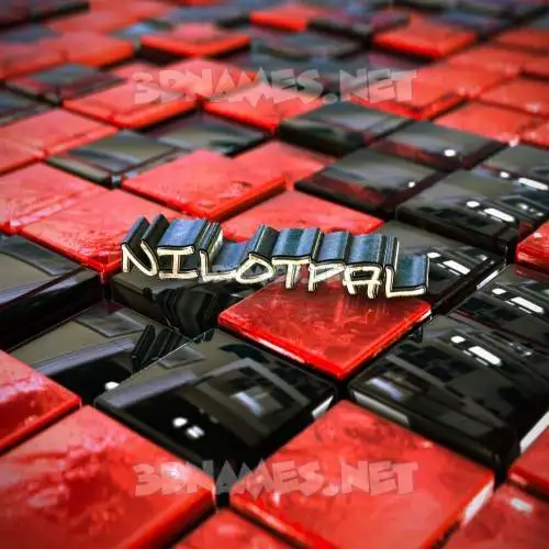 nilotpal in Red Checkered style - 3D name wallpaper nilotpal in Red Checkered style - 3D name wallpaper