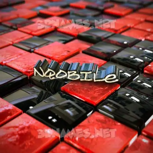 nqobile in Red Checkered style - 3D name wallpaper nqobile in Red Checkered style - 3D name wallpaper