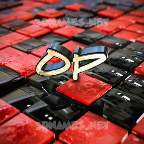 op in Red Checkered style - 3D name wallpaper op in Red Checkered style - 3D name wallpaper