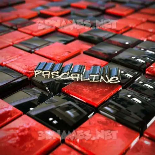 pascaline in Red Checkered style - 3D name wallpaper pascaline in Red Checkered style - 3D name wallpaper