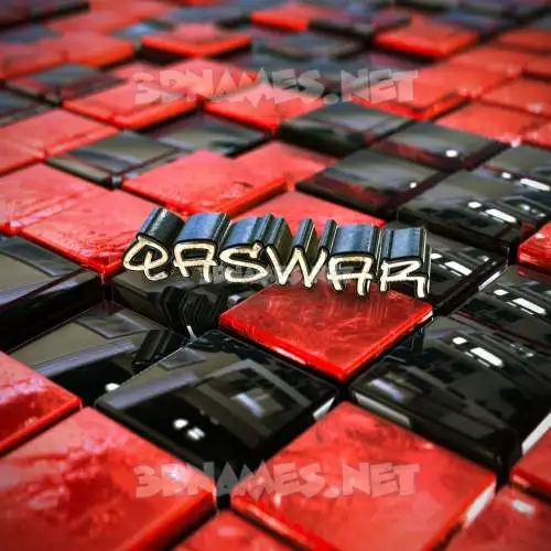 qaswar in Red Checkered style - 3D name wallpaper qaswar in Red Checkered style - 3D name wallpaper
