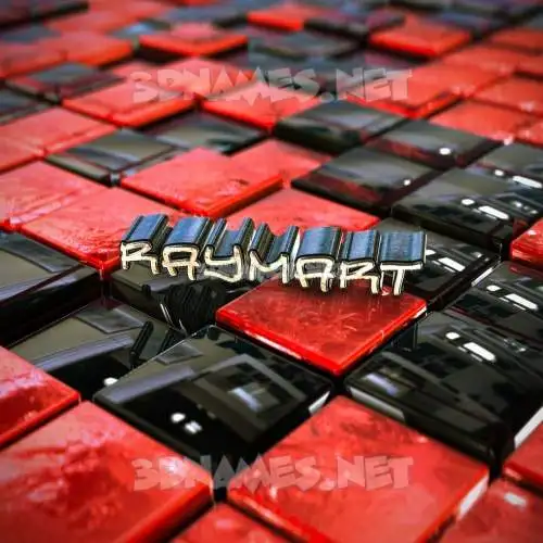 raymart in Red Checkered style - 3D name wallpaper raymart in Red Checkered style - 3D name wallpaper