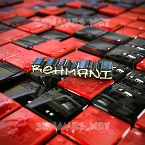 rehmani in Red Checkered style - 3D name wallpaper rehmani in Red Checkered style - 3D name wallpaper