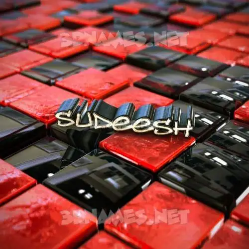 sudeesh in Red Checkered style - 3D name wallpaper sudeesh in Red Checkered style - 3D name wallpaper