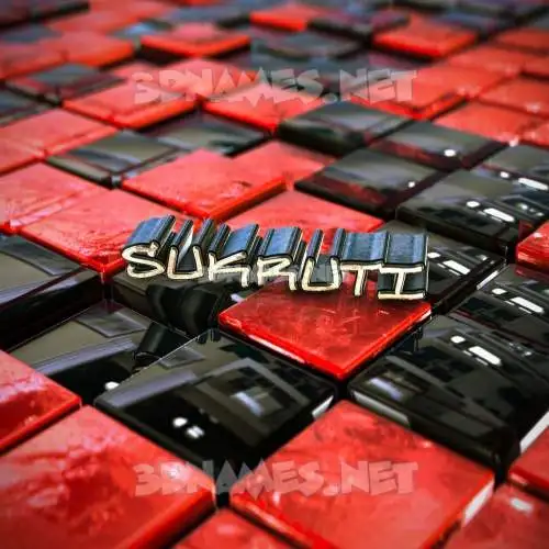 sukruti in Red Checkered style - 3D name wallpaper sukruti in Red Checkered style - 3D name wallpaper
