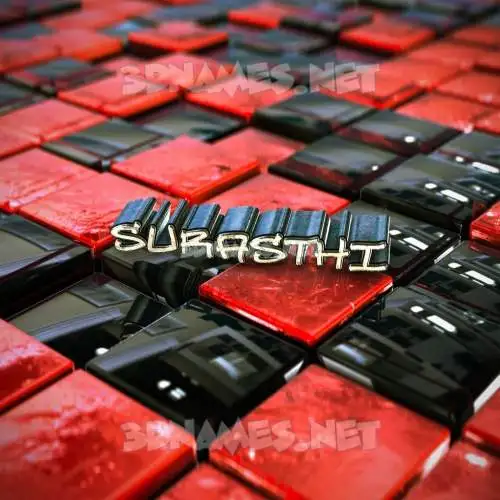 surasthi in Red Checkered style - 3D name wallpaper surasthi in Red Checkered style - 3D name wallpaper
