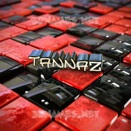 tannaz in Red Checkered style - 3D name wallpaper tannaz in Red Checkered style - 3D name wallpaper