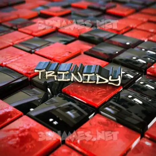 trinidy in Red Checkered style - 3D name wallpaper trinidy in Red Checkered style - 3D name wallpaper