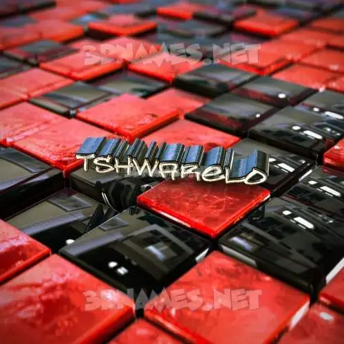 tshwarelo in Red Checkered style - 3D name wallpaper tshwarelo in Red Checkered style - 3D name wallpaper