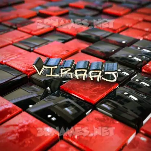 viraaj in Red Checkered style - 3D name wallpaper viraaj in Red Checkered style - 3D name wallpaper