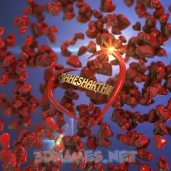 maheshakthi in Hearts style - 3D name wallpaper