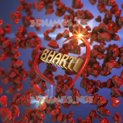 bharti in Hearts style - 3D name wallpaper bharti in Hearts style - 3D name wallpaper