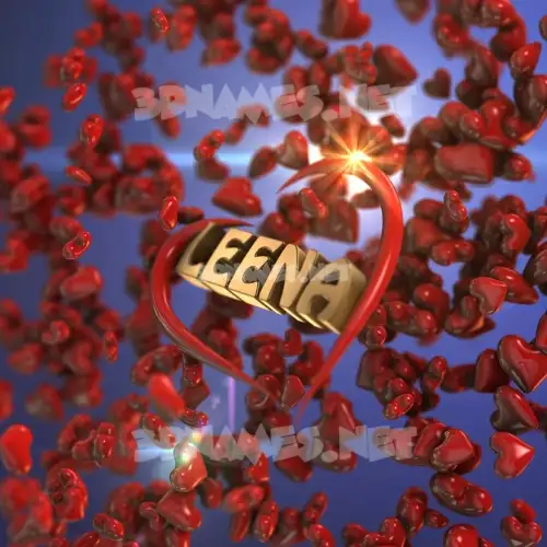 leena in Hearts style - 3D name wallpaper leena in Hearts style - 3D name wallpaper